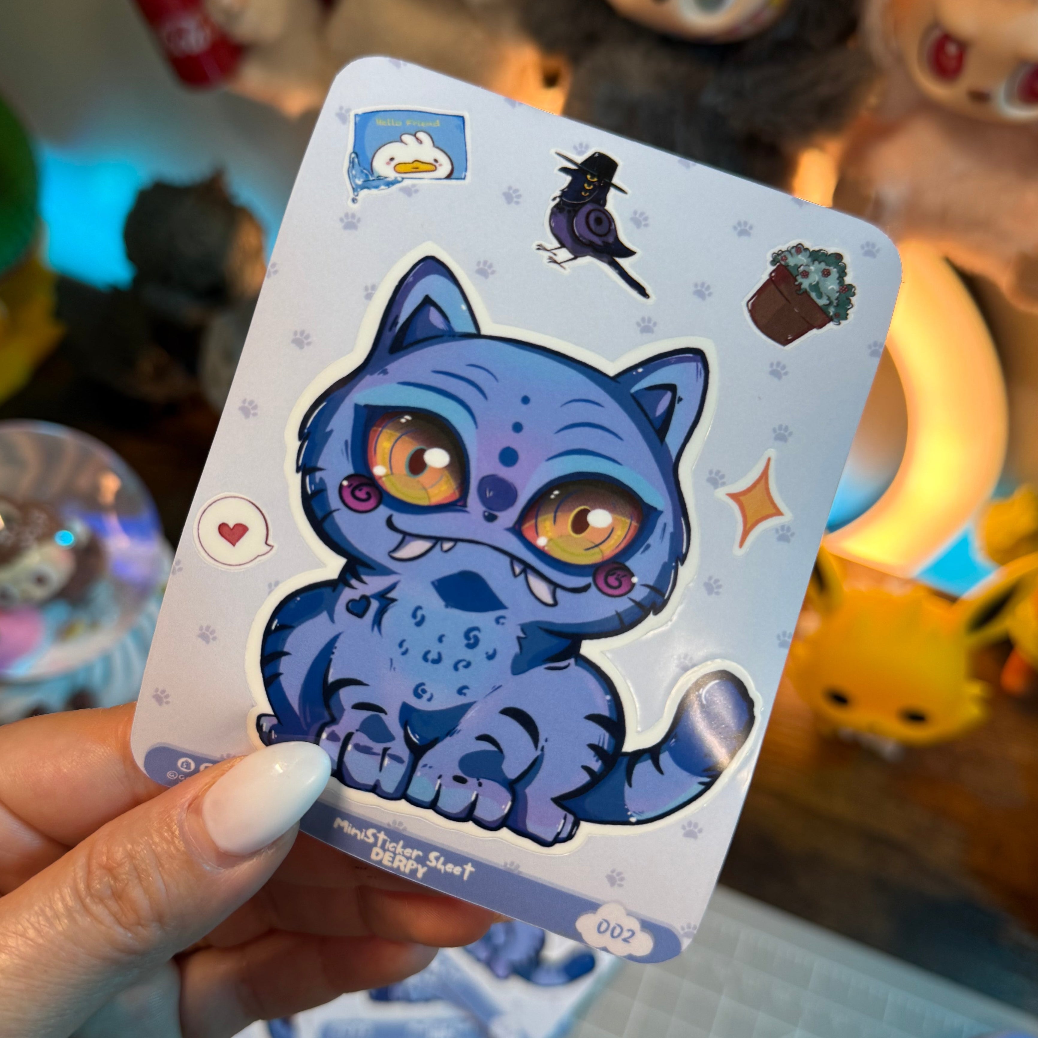 DERPY - MINI STICKER SHEET