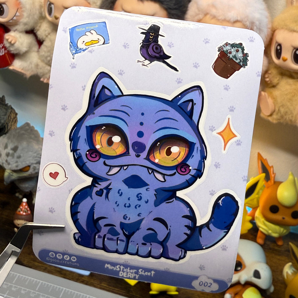 DERPY - MINI STICKER SHEET